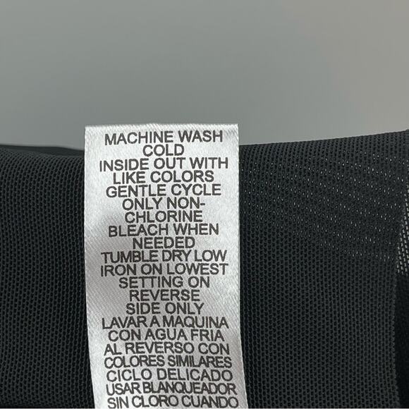 Democracy Woman’s Rich Black Straight Leg Stretch Denim Jeans Size 14 - Picture 16 of 16